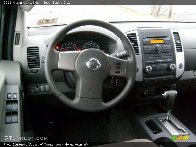Super Black / Gray 2011 Nissan Xterra S 4x4
