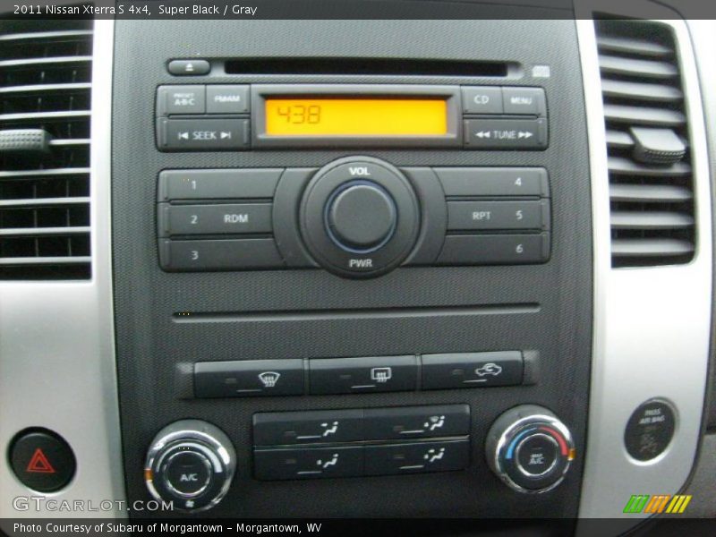 Super Black / Gray 2011 Nissan Xterra S 4x4