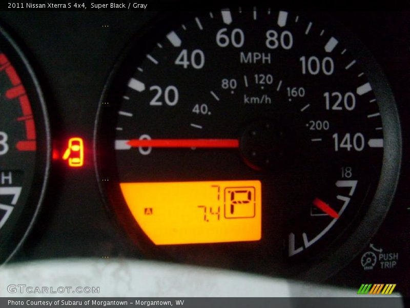 Super Black / Gray 2011 Nissan Xterra S 4x4