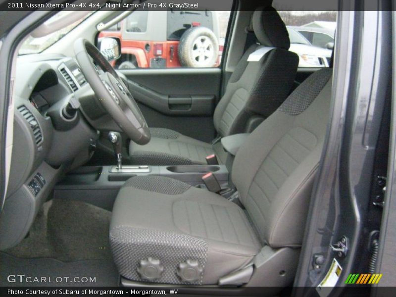  2011 Xterra Pro-4X 4x4 Pro 4X Gray/Steel Interior