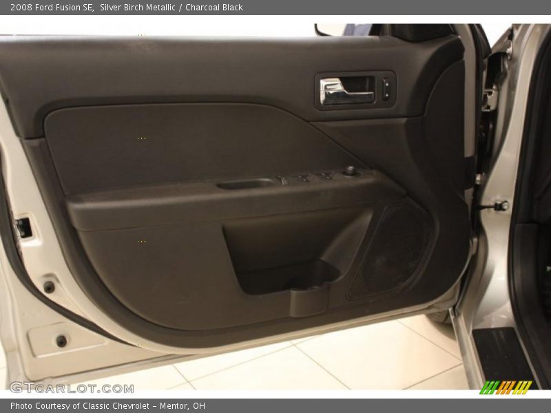 Silver Birch Metallic / Charcoal Black 2008 Ford Fusion SE