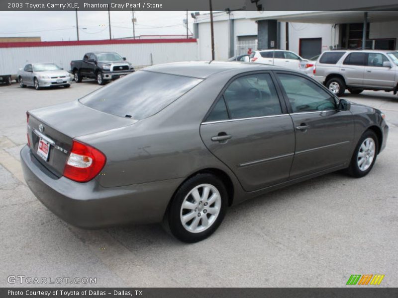 Phantom Gray Pearl / Stone 2003 Toyota Camry XLE