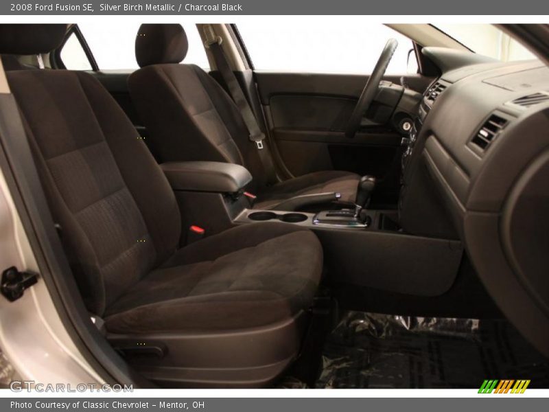 Silver Birch Metallic / Charcoal Black 2008 Ford Fusion SE