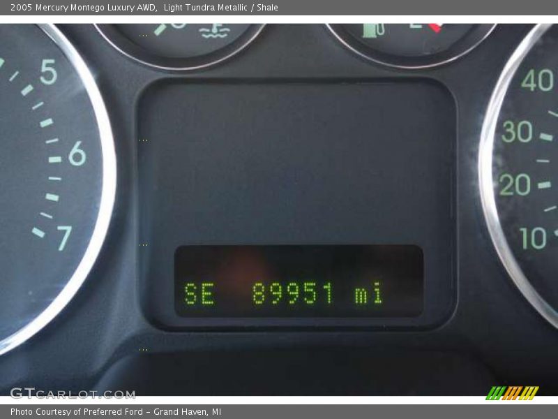 Light Tundra Metallic / Shale 2005 Mercury Montego Luxury AWD