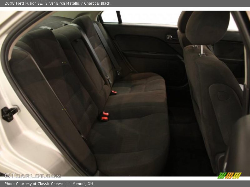 Silver Birch Metallic / Charcoal Black 2008 Ford Fusion SE