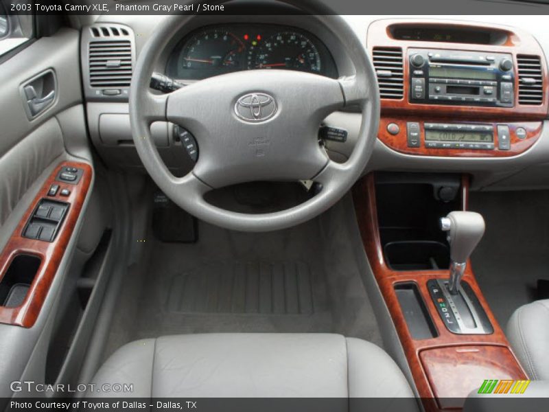 Phantom Gray Pearl / Stone 2003 Toyota Camry XLE