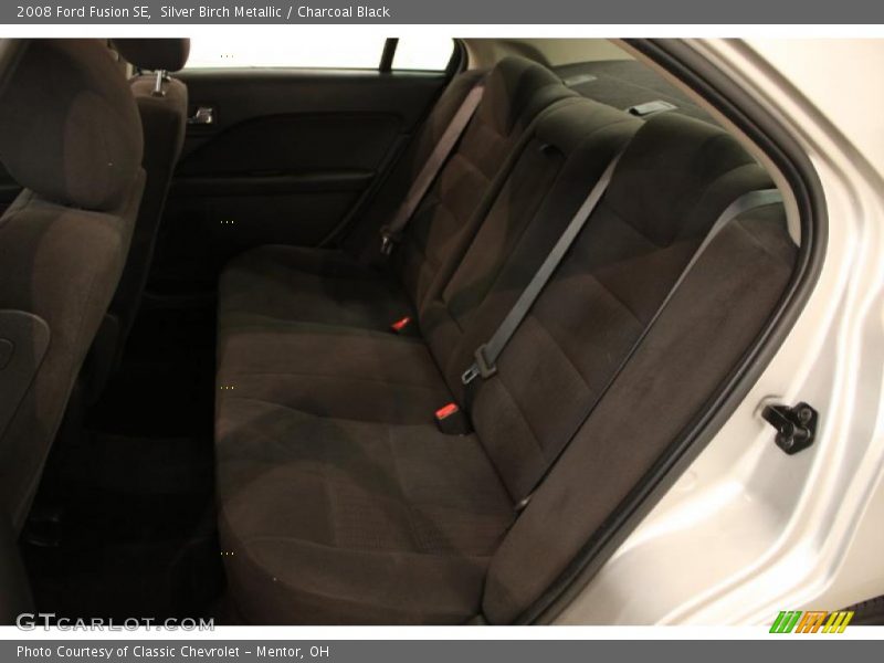Silver Birch Metallic / Charcoal Black 2008 Ford Fusion SE