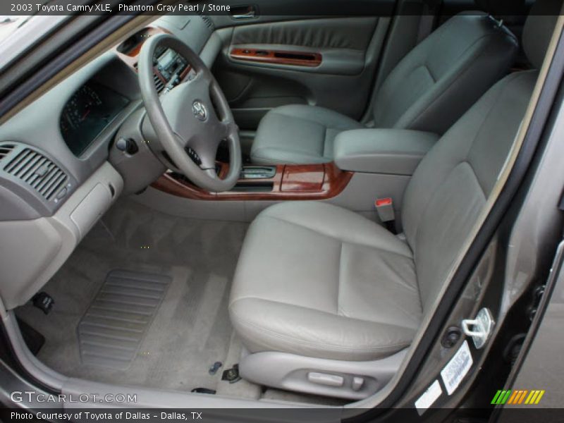 Phantom Gray Pearl / Stone 2003 Toyota Camry XLE