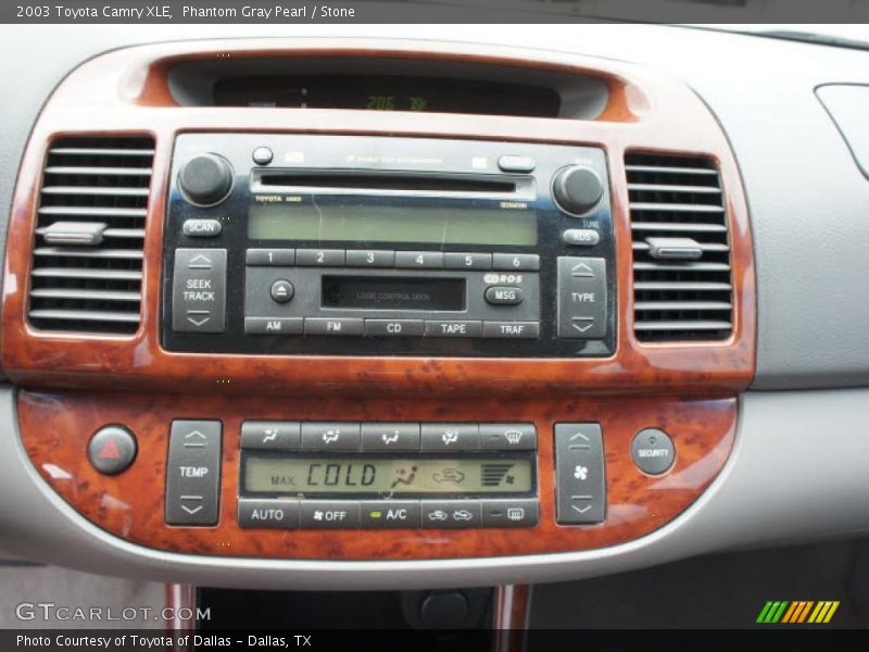 Phantom Gray Pearl / Stone 2003 Toyota Camry XLE