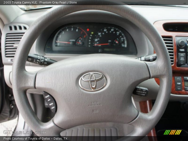 Phantom Gray Pearl / Stone 2003 Toyota Camry XLE
