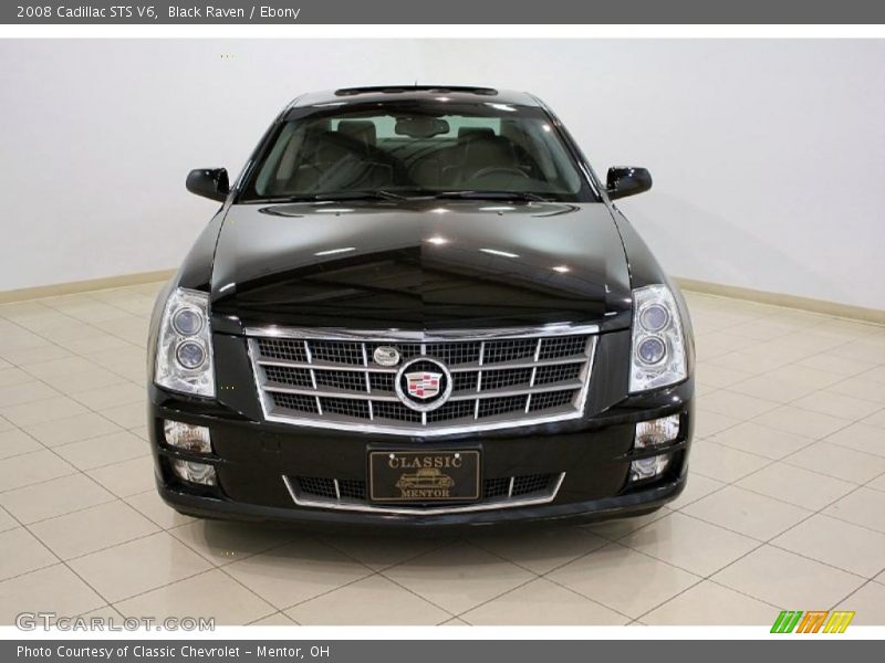 Black Raven / Ebony 2008 Cadillac STS V6