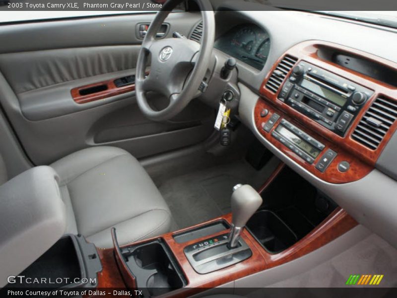 Phantom Gray Pearl / Stone 2003 Toyota Camry XLE