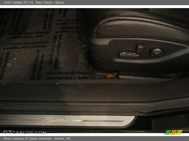Black Raven / Ebony 2008 Cadillac STS V6