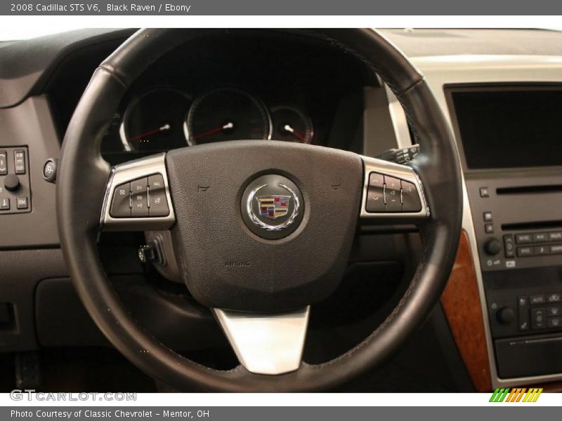 Black Raven / Ebony 2008 Cadillac STS V6