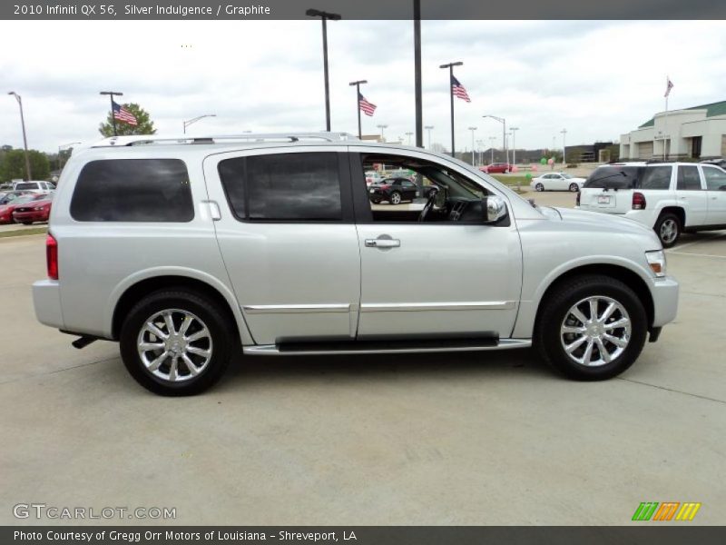  2010 QX 56 Silver Indulgence