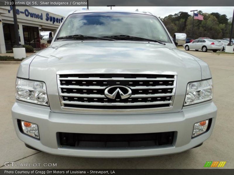 Silver Indulgence / Graphite 2010 Infiniti QX 56