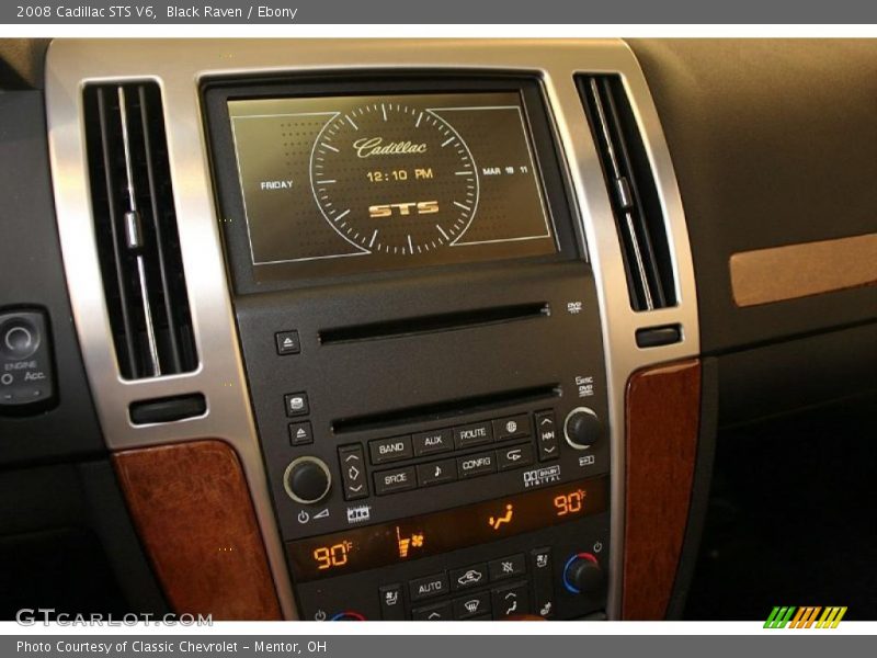 Black Raven / Ebony 2008 Cadillac STS V6