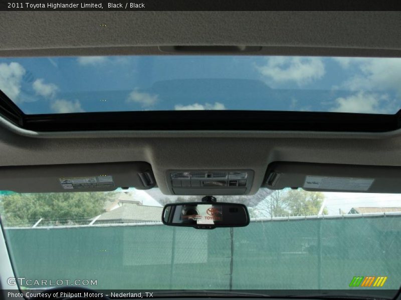 Black / Black 2011 Toyota Highlander Limited