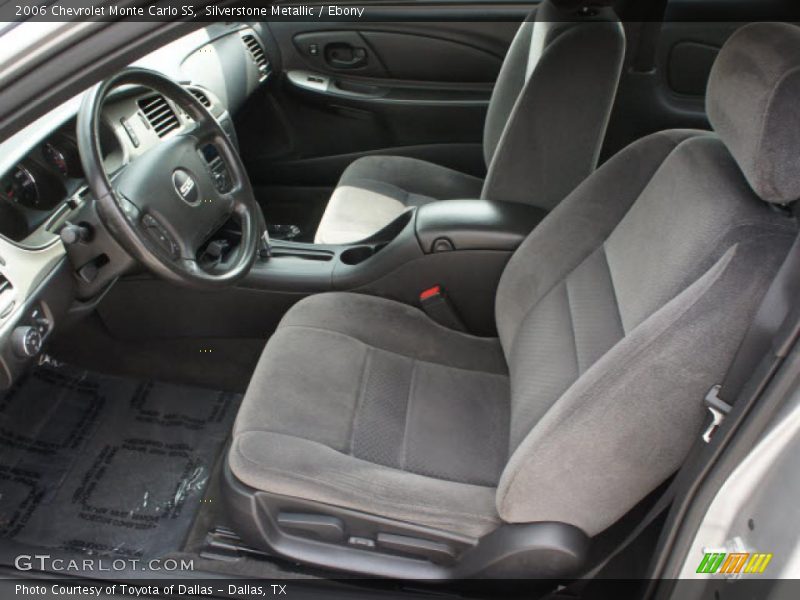  2006 Monte Carlo SS Ebony Interior