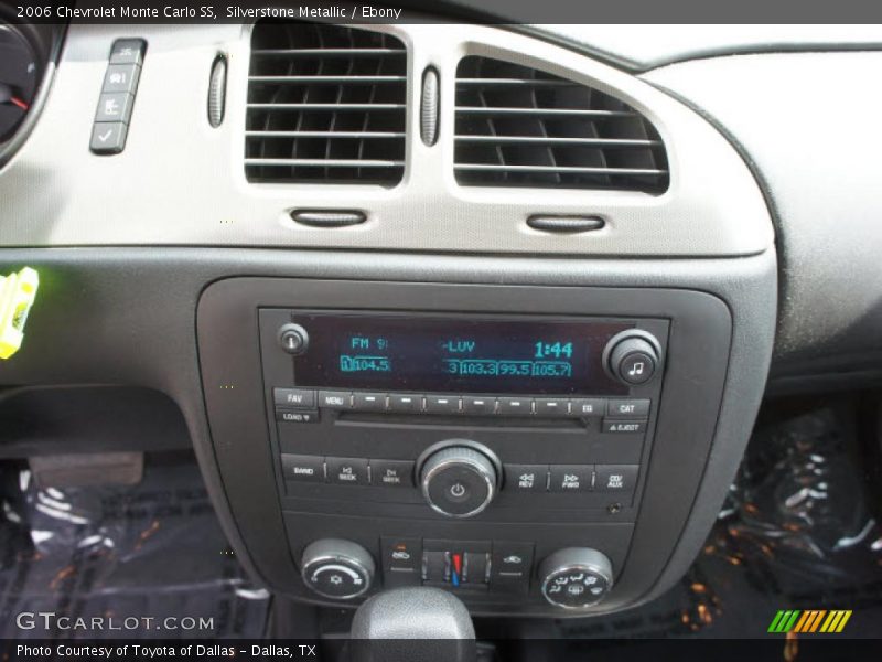 Controls of 2006 Monte Carlo SS