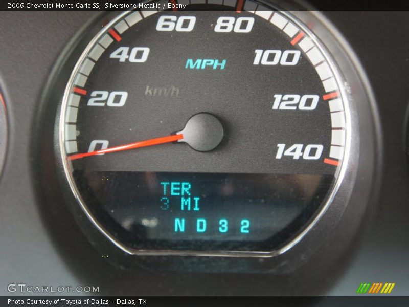Silverstone Metallic / Ebony 2006 Chevrolet Monte Carlo SS