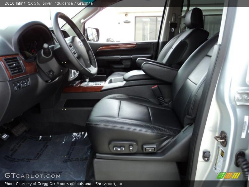 Silver Indulgence / Graphite 2010 Infiniti QX 56