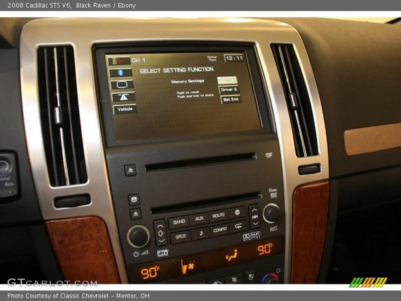 Black Raven / Ebony 2008 Cadillac STS V6