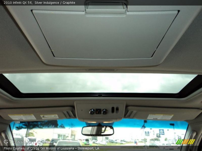 Silver Indulgence / Graphite 2010 Infiniti QX 56
