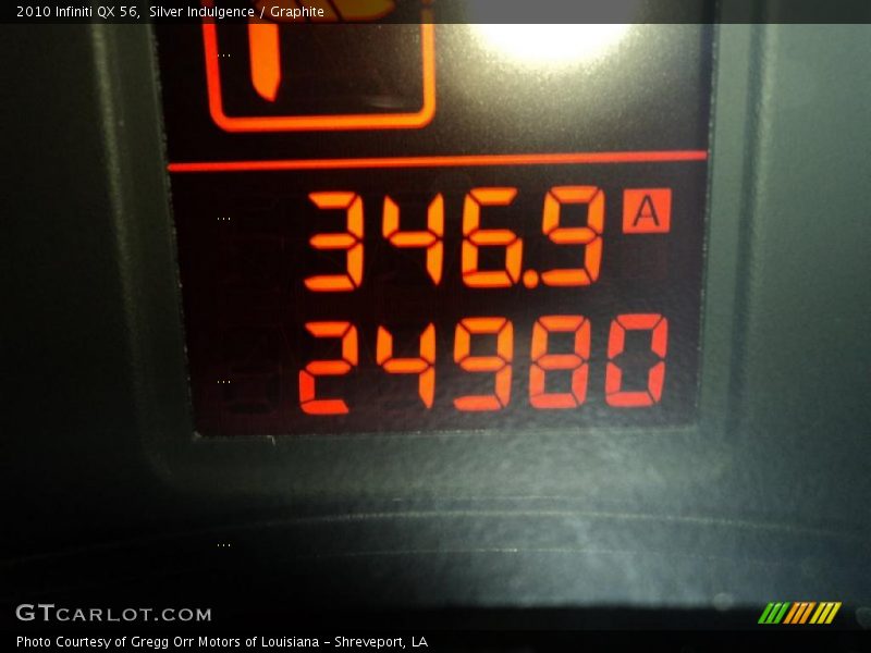 Silver Indulgence / Graphite 2010 Infiniti QX 56
