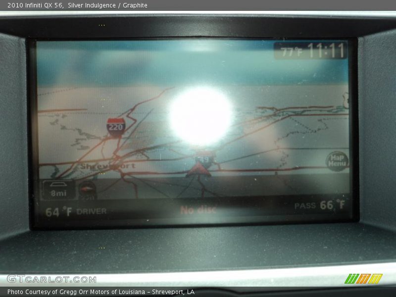 Silver Indulgence / Graphite 2010 Infiniti QX 56