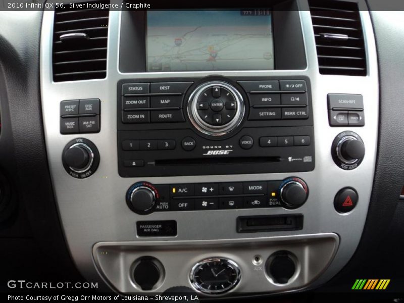 Silver Indulgence / Graphite 2010 Infiniti QX 56