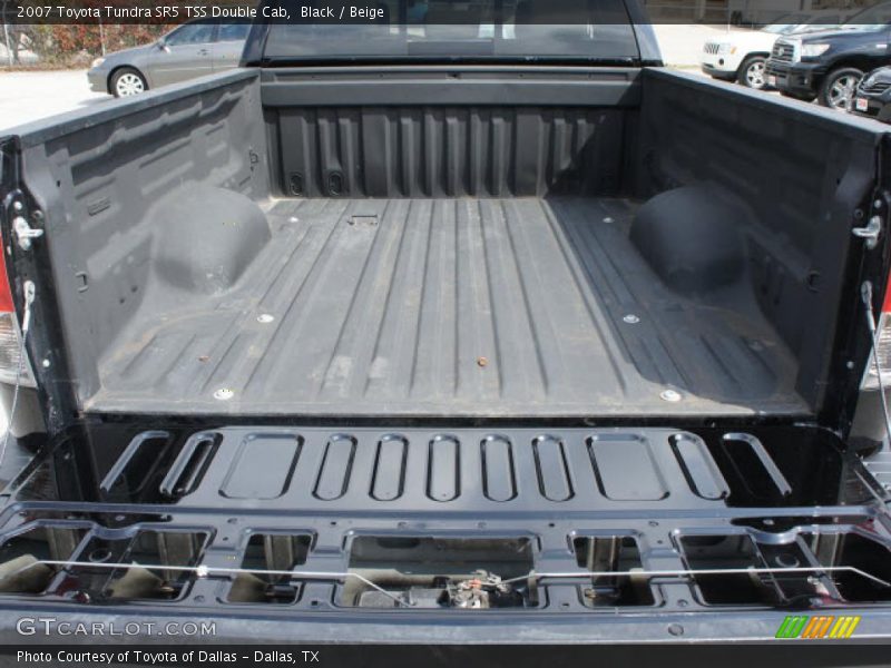Black / Beige 2007 Toyota Tundra SR5 TSS Double Cab