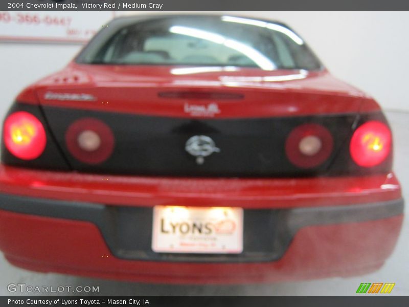Victory Red / Medium Gray 2004 Chevrolet Impala