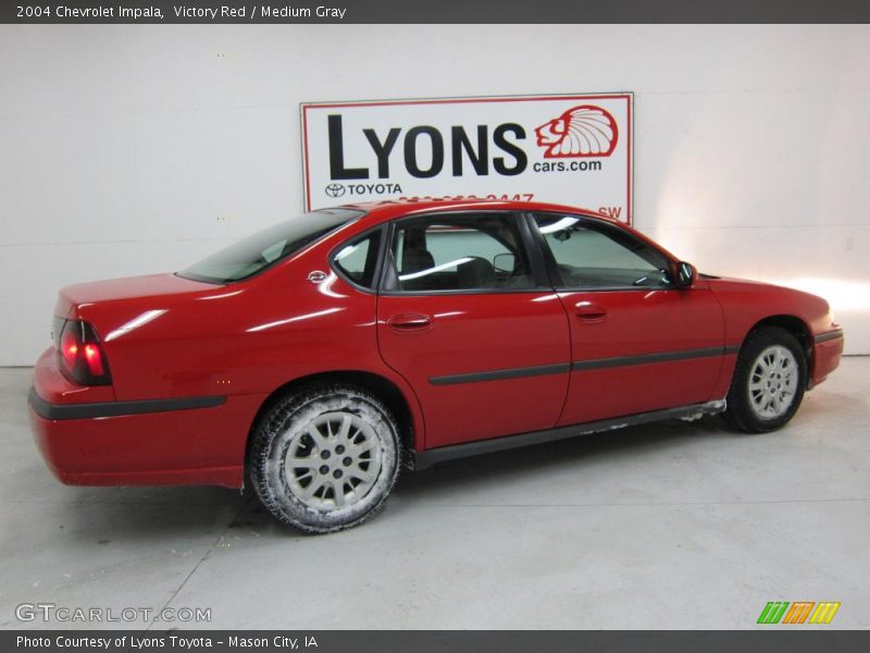 Victory Red / Medium Gray 2004 Chevrolet Impala