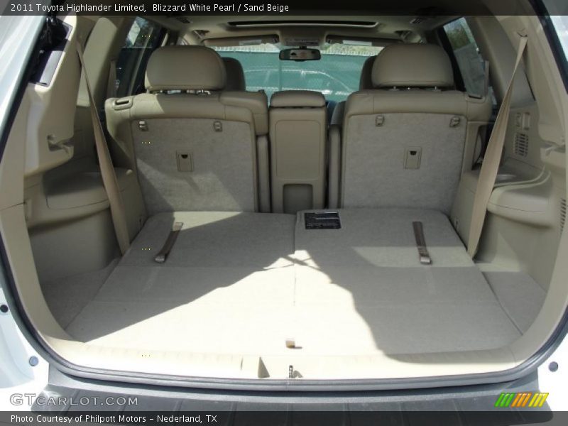  2011 Highlander Limited Trunk