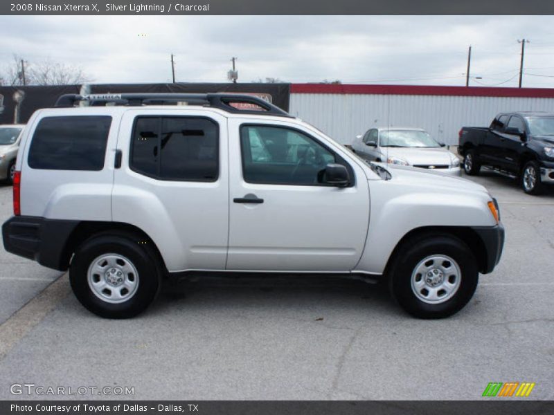 Silver Lightning / Charcoal 2008 Nissan Xterra X