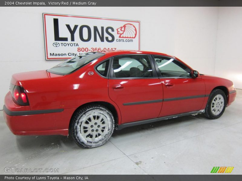 Victory Red / Medium Gray 2004 Chevrolet Impala