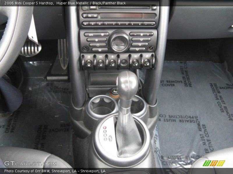 Hyper Blue Metallic / Black/Panther Black 2006 Mini Cooper S Hardtop