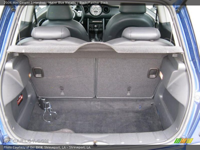 Hyper Blue Metallic / Black/Panther Black 2006 Mini Cooper S Hardtop