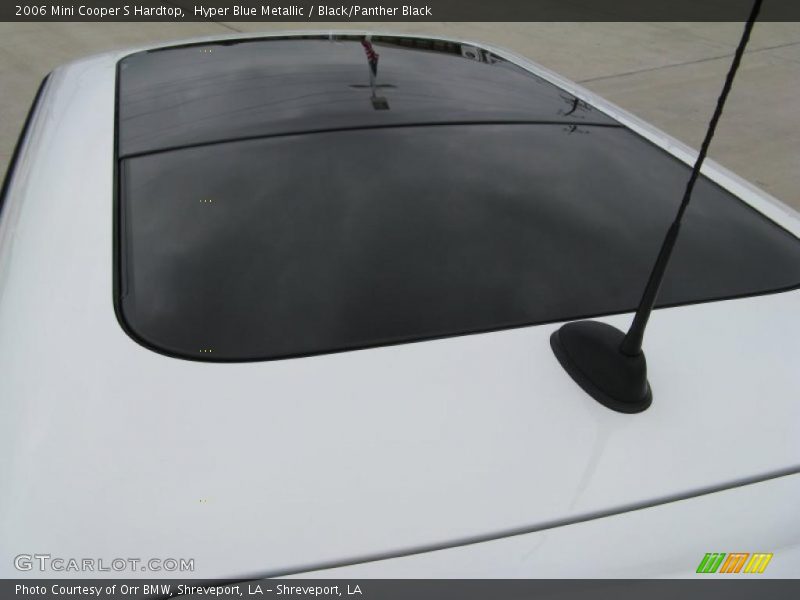 Hyper Blue Metallic / Black/Panther Black 2006 Mini Cooper S Hardtop