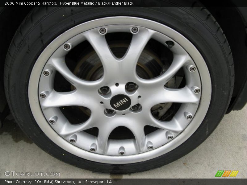 Hyper Blue Metallic / Black/Panther Black 2006 Mini Cooper S Hardtop