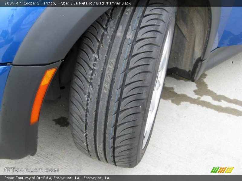 Hyper Blue Metallic / Black/Panther Black 2006 Mini Cooper S Hardtop