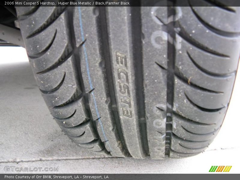 Hyper Blue Metallic / Black/Panther Black 2006 Mini Cooper S Hardtop
