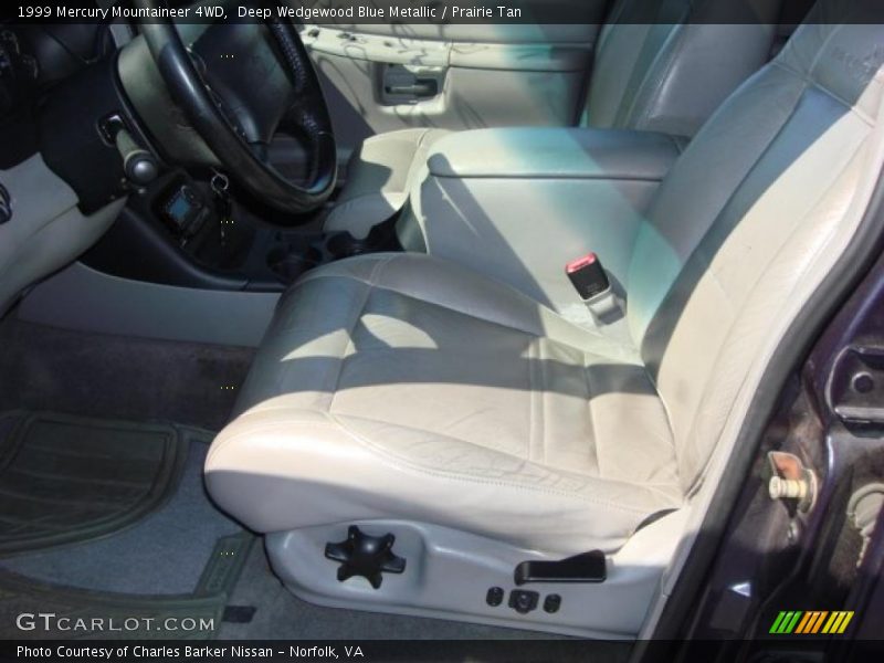Deep Wedgewood Blue Metallic / Prairie Tan 1999 Mercury Mountaineer 4WD