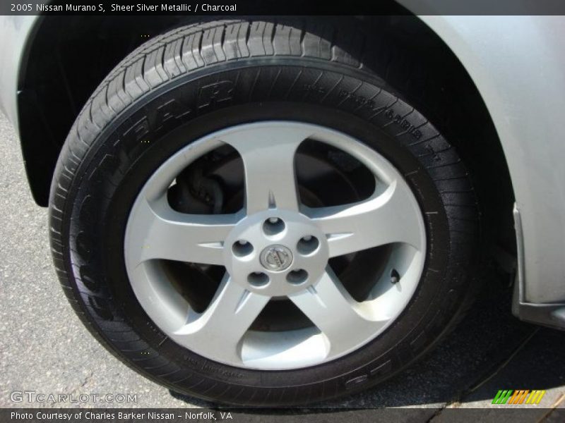 Sheer Silver Metallic / Charcoal 2005 Nissan Murano S