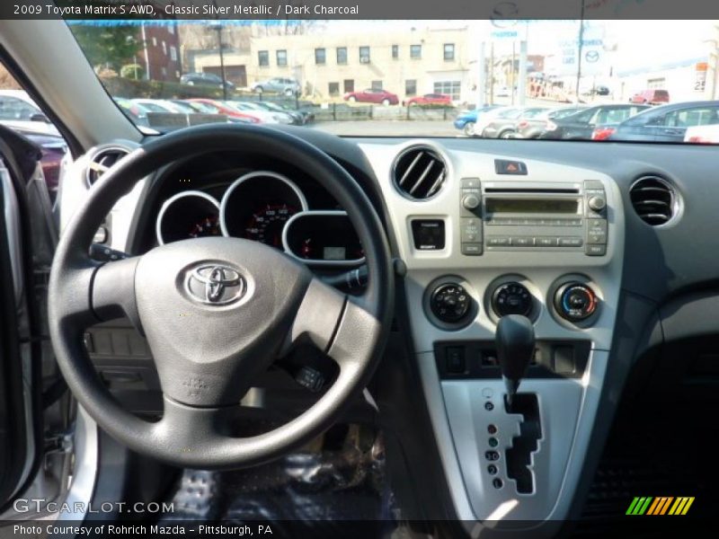 Classic Silver Metallic / Dark Charcoal 2009 Toyota Matrix S AWD