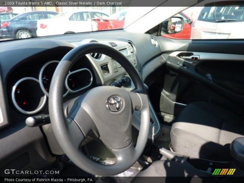 Classic Silver Metallic / Dark Charcoal 2009 Toyota Matrix S AWD