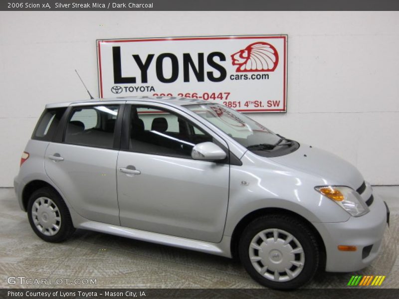 Silver Streak Mica / Dark Charcoal 2006 Scion xA