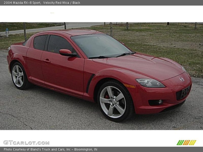 Velocity Red Mica / Black 2004 Mazda RX-8 Sport