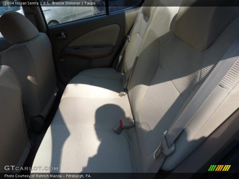 Bronze Shimmer / Taupe 2004 Nissan Sentra 1.8 S